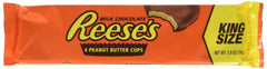 Reese's King Size Cup packaging on display, ideal for sharing.