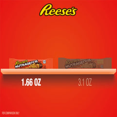 Individually wrapped REESE'S NUTRAGEOUS bars for easy sharing