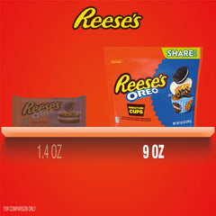 Reese's OREO Miniatures holiday-style packaging, ideal gift or party favor.