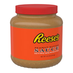 Reese's Peanut Butter Sauce poured over dessert demonstrating versatile serving