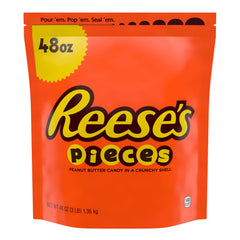 Reese's Pieces colorful shells brighten party bowls for movie nights.