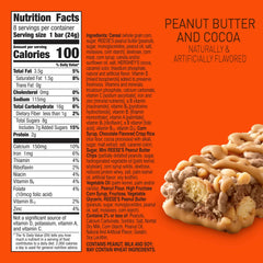 REESE'S Puffs Treat Bars packaging showcasing grab-and-go snack.