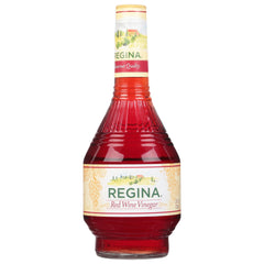 Regina Red Wine Vinegar bottle for dressings with sharp balanced flavor.