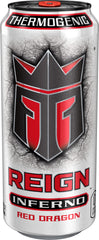 REIGN Inferno thermogenic blend highlights caffeine and L-citrulline for performance.