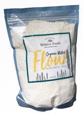 Relative Foods Millet Flour USDA Organic bag, gluten-free and protein-rich for versatile baking.