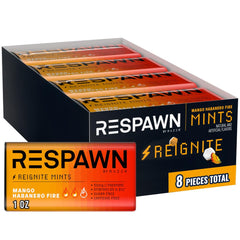 RESPAWN by Razer Spicy Mango Habanero breath mints pack for on-the-go freshness
