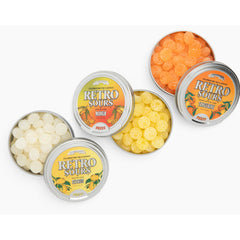 Retro Sours tangy candy bites, vibrant flavors ideal for party snacking.
