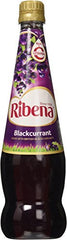 Ribena 850ml three-pack bottle, ideal for on-the-go refreshment.