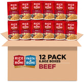 Rice-A-Roni Beef lower-sodium box front, quick weeknight side.