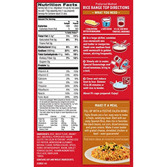 Rice-A-Roni Spanish Rice cooking in pan for flavorful dinners.