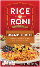 Rice-A-Roni Spanish Rice pack of 12 for quick weeknight meals.