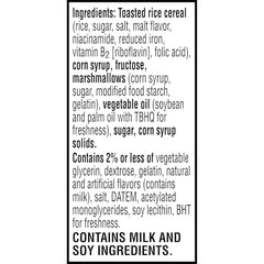 Rice Krispies Treats individually wrapped bars for on-the-go snacking