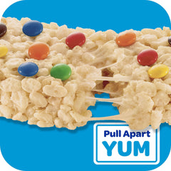 Rice Krispies Treats Mega Bars Rainbow cross-section illustrating puffed rice and candy pieces