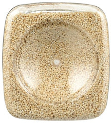 RiceSelect White Quinoa bowl with salad showing versatile meal option.