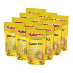 RiceSelect Mahatma Yellow Rice Mix bag ready for family meals and versatile cooking