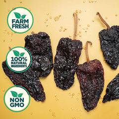 RICO RICO ancho chiles whole dried peppers for rich, versatile use
