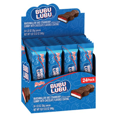 RICOLINO Bubulubu marshmallow bar with chocolate coating, great for movie night snacking.