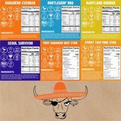 Righteous Felon beef jerky for travel and daily use.