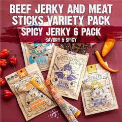 Righteous Felon gluten-free jerky snack suitable for gluten-free diets.