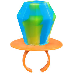 Ring Pop 40 pops in a 560 g bag provide value for sharing.