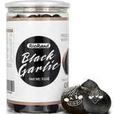 RioRand Black Garlic 920g jar front view, ready to eat.