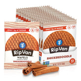 Rip Van Wafels Snickerdoodle Stroopwafels pack showing convenient snack option