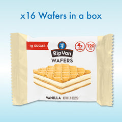 Rip Van Wafels vanilla keto wafer breakfast idea for a light, satisfying start.