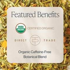 Rishi Tea Turmeric Ginger tea steeping in a mug, inviting aromatic infusion.