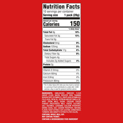 Individually wrapped 1-ounce packs of RITZ Bits Cheese Sandwich Crackers