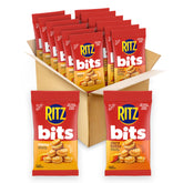 RITZ Bits Cheese sandwich crackers pack for on-the-go snacking.