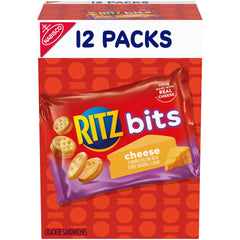 Ritz Bits Cheese Sandwich Crackers pack for quick lunchbox snacking