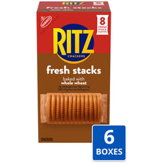 Ritz Fresh Stacks Whole Wheat Crackers five grams of whole grain per serving