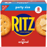 RITZ Original Crackers party-size box ready for family snacking.