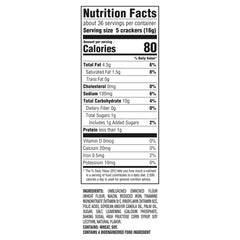 RITZ six sleeves per box highlighting freshness and easy portion control