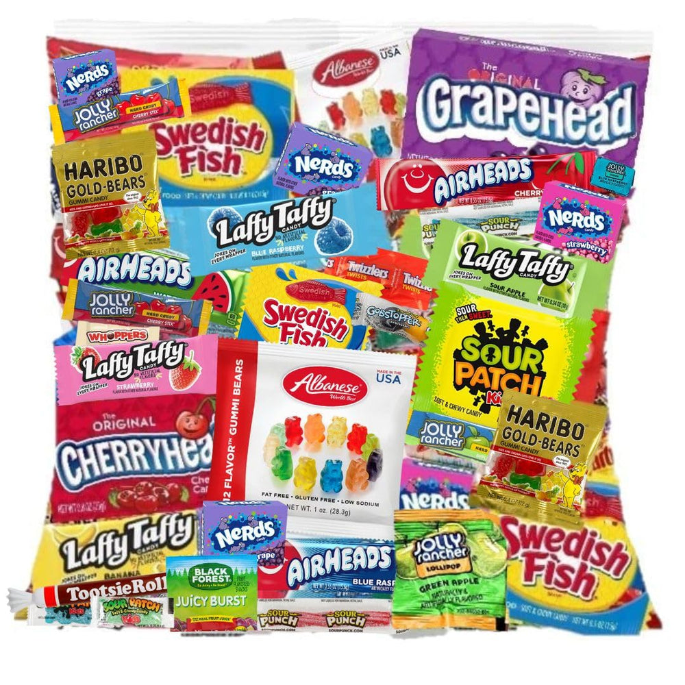 RiverFinn ULTIMATE candy mix bag front, colorful assortment for parties