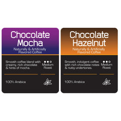 Roast Ridge Chocolate Hazelnut pods pack with smooth aroma.