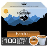 Roast Ridge Hazelnut Blend pods offering rich aroma and smooth flavor.