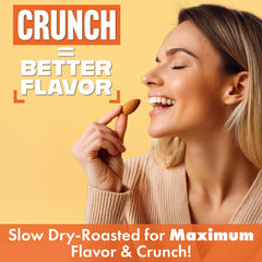 Roastery Coast almonds gluten-free and non-GMO for a clean snack option.