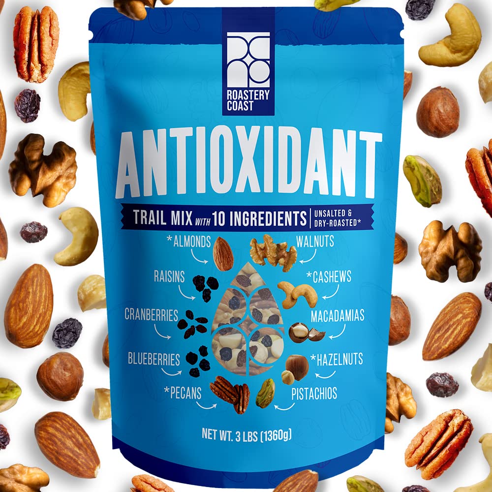Roastery Coast Daily Nuts Bulk bag front view unsalted mix