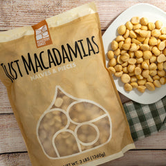 Roastery Coast Daily Nuts bulk-pack packaging for pantry staples.