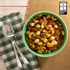 Roastery Coast Daily Nuts cashews dry-roasted delivering creamy texture
