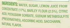 Robinsons Water Lemon Barley 3-pack shown for convenient on-the-go refreshment.