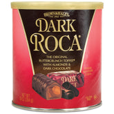 Roca almond dark chocolate buttercrunch bites ready to enjoy with coffee