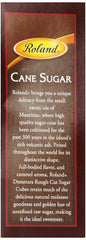 Cubes dissolving in coffee using Roland sugar