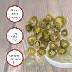 Roland Foods jalapeños for hot dogs, tacos and nachos on buffet setup