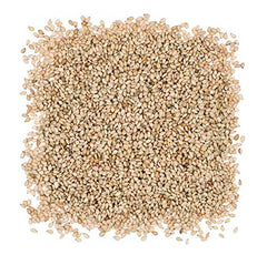Roland Foods Roasted White Sesame Seeds close-up showing nutty aroma and texture.