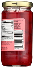 Roland Premium Maraschino Cherries with Stems cocktail-hero-shot highlights elegant garnish for cocktails.