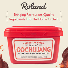 Roland Foods gochujang paste for marinades that wake up barbecue and stir-fries.