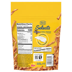 Rold Gold Selects Cool Ranch with hummus for a creamy dip experience