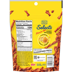 Rold Gold Selects close-up: crispy pretzels with spicy-sweet glaze.